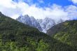 Caucasus mountains Dombai