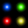 Abstract colored background spirals