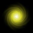 Yellow abstract background spiral