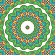 Colored mandala