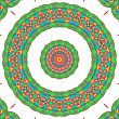 Colored mandala