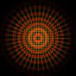 Abstract dots circles