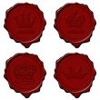 King crown wax seal collection