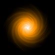 Orange abstract background spiral
