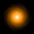 Orange abstract background spiral