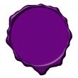 Violet wax empty seal