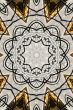Abstract metallic garland