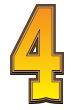 Western alphabet number  - 4