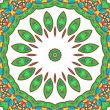 Colored mandala