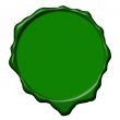 Green wax empty seal