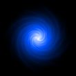 Blue abstract background spiral