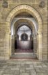 Ancient Arabic portal in Casablanca