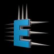 prickles letter e