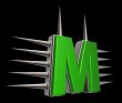 prickles letter m