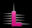 prickles letter l