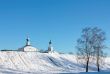 Earthen  wall and cathedrals of the Ryazan Kremlin