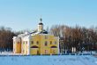 Yellow church 