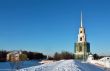Golden domes of the Ryazan Kremlin 