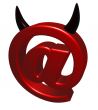 devil email symbol