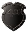 number on metal shield