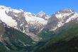 Caucasus mountains Dombai