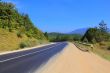 Landscape with road and sky