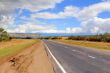 Landscape with road and sky