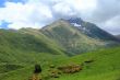 Caucasus mountains Dombai