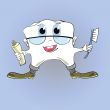 tooth and toothpaste