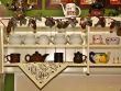Crockery on a shelf