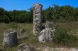 Natural stones set on a bright sunny day.