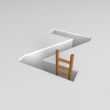 letter z and ladder