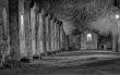 Way of the Cross in an ancient street in Rome