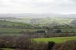 Misty Cornish landscape