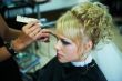 Bride for the wedding in the barbershop