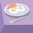 eggs and bacon