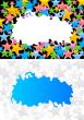 Abstract backgrounds with stars