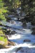 Waterfall in Caucasus mountains