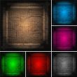 Set of bright frameworks (eps 10)