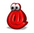 cartoon email symbol