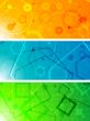 Geometrical banners