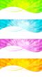 Abstract banners