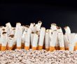 Wall of cigarettes