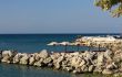 Yacht pier in summer