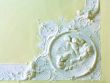 Stucco on the ceiling of historic building