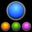 Vector glossy buttons