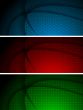 Abstract wavy banners
