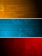 Dark tech banners