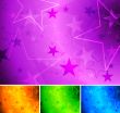 Vibrant star backgrounds