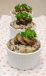 Mushrooms in a creamy sauce